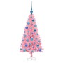 Árbol de Navidad con 150 LED con soporte Rosa 120 cm PVC en Decoración Festiva y Estacional | Comprar online en Foru.es
