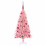 Árbol de Navidad con 150 LED con soporte Rosa 120 cm PVC en Decoración Festiva y Estacional | Comprar online en Foru.es