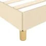 Bed frame with cream fabric headboard 200x200 cm by vidaXL, Beds and slatted bases - Ref: Foro24-3125086, Price: 257,50 €, Di...