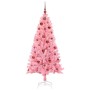 Árbol de Navidad con 150 LED con soporte Rosa 150 cm PVC en Decoración Festiva y Estacional | Comprar online en Foru.es