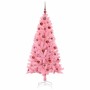 Árbol de Navidad con 150 LED con soporte Rosa 150 cm PVC en Decoración Festiva y Estacional | Comprar online en Foru.es