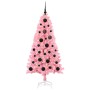 Árbol de Navidad con 150 LED con soporte Rosa 150 cm PVC en Decoración Festiva y Estacional | Comprar online en Foru.es