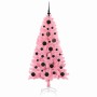 Árbol de Navidad con 150 LED con soporte Rosa 150 cm PVC en Decoración Festiva y Estacional | Comprar online en Foru.es
