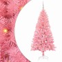Árbol de Navidad con 150 LED con soporte Rosa 150 cm PVC en Decoración Festiva y Estacional | Comprar online en Foru.es