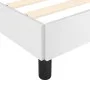 White synthetic leather headboard bed frame 120x200 cm by vidaXL, Beds and slatted bases - Ref: Foro24-3125501, Price: 150,50...