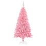 Árbol de Navidad con 150 LED con soporte Rosa 150 cm PVC en Decoración Festiva y Estacional | Comprar online en Foru.es