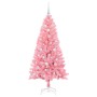 Árbol de Navidad con 150 LED con soporte Rosa 150 cm PVC en Decoración Festiva y Estacional | Comprar online en Foru.es