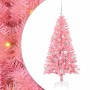 Árbol de Navidad con 150 LED con soporte Rosa 150 cm PVC en Decoración Festiva y Estacional | Comprar online en Foru.es