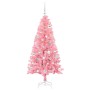 Árbol de Navidad con 150 LED con soporte Rosa 150 cm PVC en Decoración Festiva y Estacional | Comprar online en Foru.es