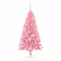 Árbol de Navidad con 150 LED con soporte Rosa 150 cm PVC en Decoración Festiva y Estacional | Comprar online en Foru.es