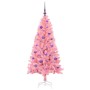 Árbol de Navidad con 150 LED con soporte Rosa 150 cm PVC en Decoración Festiva y Estacional | Comprar online en Foru.es