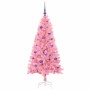 Árbol de Navidad con 150 LED con soporte Rosa 150 cm PVC en Decoración Festiva y Estacional | Comprar online en Foru.es