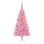 Árbol de Navidad con 150 LED con soporte Rosa 150 cm PVC en Decoración Festiva y Estacional | Comprar online en Foru.es