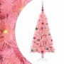 Árbol de Navidad con 150 LED con soporte Rosa 150 cm PVC en Decoración Festiva y Estacional | Comprar online en Foru.es