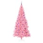 Árbol de Navidad con 300 LED con soporte Rosa 180 cm PVC en Decoración Festiva y Estacional | Comprar online en Foru.es