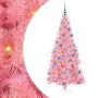 Árbol de Navidad con 300 LED con soporte Rosa 180 cm PVC en Decoración Festiva y Estacional | Comprar online en Foru.es