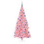 Árbol de Navidad con 300 LED con soporte Rosa 180 cm PVC en Decoración Festiva y Estacional | Comprar online en Foru.es