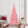Árbol de Navidad con 300 LED con soporte Rosa 210 cm PVC en Decoración Festiva y Estacional | Comprar online en Foru.es