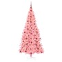 Árbol de Navidad con 300 LED con soporte Rosa 210 cm PVC en Decoración Festiva y Estacional | Comprar online en Foru.es