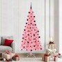 Árbol de Navidad con 300 LED con soporte Rosa 210 cm PVC en Decoración Festiva y Estacional | Comprar online en Foru.es