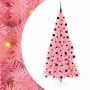 Árbol de Navidad con 300 LED con soporte Rosa 210 cm PVC en Decoración Festiva y Estacional | Comprar online en Foru.es