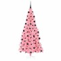 Árbol de Navidad con 300 LED con soporte Rosa 210 cm PVC en Decoración Festiva y Estacional | Comprar online en Foru.es
