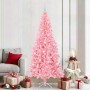 Árbol de Navidad con 300 LED con soporte Rosa 210 cm PVC en Decoración Festiva y Estacional | Comprar online en Foru.es