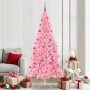 Árbol de Navidad con 300 LED con soporte Rosa 210 cm PVC en Decoración Festiva y Estacional | Comprar online en Foru.es