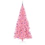 Árbol de Navidad con 300 LED con soporte Rosa 210 cm PVC en Decoración Festiva y Estacional | Comprar online en Foru.es