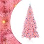 Árbol de Navidad con 300 LED con soporte Rosa 210 cm PVC en Decoración Festiva y Estacional | Comprar online en Foru.es