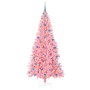 Árbol de Navidad con 300 LED con soporte Rosa 210 cm PVC en Decoración Festiva y Estacional | Comprar online en Foru.es