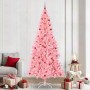 Árbol de Navidad con 300 LED con soporte Rosa 240 cm PVC en Decoración Festiva y Estacional | Comprar online en Foru.es