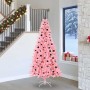 Árbol de Navidad con 300 LED con soporte Rosa 240 cm PVC en Decoración Festiva y Estacional | Comprar online en Foru.es