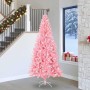 Árbol de Navidad con 300 LED con soporte Rosa 240 cm PVC en Decoración Festiva y Estacional | Comprar online en Foru.es