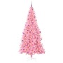 Árbol de Navidad con 300 LED con soporte Rosa 240 cm PVC en Decoración Festiva y Estacional | Comprar online en Foru.es