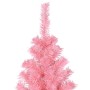 Árbol de Navidad con 300 LED con soporte Rosa 240 cm PVC en Decoración Festiva y Estacional | Comprar online en Foru.es
