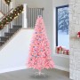 Árbol de Navidad con 300 LED con soporte Rosa 240 cm PVC en Decoración Festiva y Estacional | Comprar online en Foru.es
