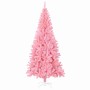 Árbol de Navidad con 300 LED con soporte Rosa 240 cm PVC en Decoración Festiva y Estacional | Comprar online en Foru.es