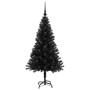 Árbol de Navidad con 150 LED con soporte Negro 120 cm PVC en Decoración Festiva y Estacional | Comprar online en Foru.es