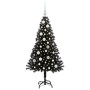 Árbol de Navidad con 150 LED con soporte Negro 120 cm PVC en Decoración Festiva y Estacional | Comprar online en Foru.es