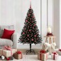 Árbol de Navidad con 150 LED con soporte Negro 150 cm PVC en Decoración Festiva y Estacional | Comprar online en Foru.es