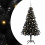 Árbol de Navidad con 150 LED con soporte Negro 150 cm PVC en Decoración Festiva y Estacional | Comprar online en Foru.es