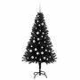 Árbol de Navidad con 150 LED con soporte Negro 150 cm PVC en Decoración Festiva y Estacional | Comprar online en Foru.es