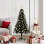 Árbol de Navidad con 150 LED con soporte Negro 150 cm PVC en Decoración Festiva y Estacional | Comprar online en Foru.es