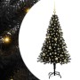 Árbol de Navidad con 150 LED con soporte Negro 150 cm PVC en Decoración Festiva y Estacional | Comprar online en Foru.es