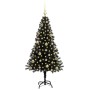 Árbol de Navidad con 150 LED con soporte Negro 150 cm PVC en Decoración Festiva y Estacional | Comprar online en Foru.es