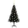 Árbol de Navidad con 150 LED con soporte Negro 150 cm PVC en Decoración Festiva y Estacional | Comprar online en Foru.es