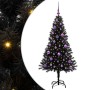 Árbol de Navidad con 150 LED con soporte Negro 150 cm PVC en Decoración Festiva y Estacional | Comprar online en Foru.es