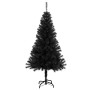 Árbol de Navidad con 150 LED con soporte Negro 150 cm PVC en Decoración Festiva y Estacional | Comprar online en Foru.es