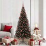 Árbol de Navidad con 300 LED con soporte Negro 180 cm PVC en Decoración Festiva y Estacional | Comprar online en Foru.es